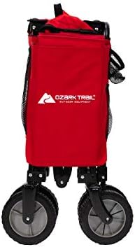Ozark-Trail Folding Wagon, Red