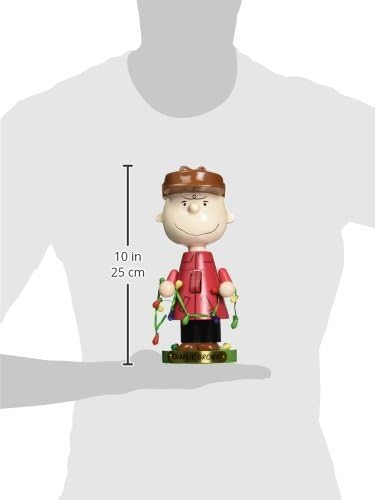 Kurt S. Adler Peanuts Nutcracker, Red/Brown/Green