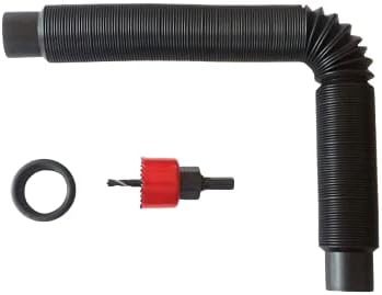 EarthMinded Rain Barrel Overflow Kit - Divert Water Away From Full Rain Barrels and Your Home - This Rain Barrel Link Kit Extends to 5 Feet and