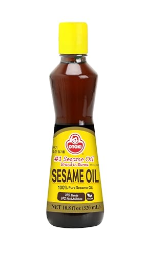 OTOKI 100% Pure Roasted Sesame Oil 1650ml (56 fl oz) – Authentic Korean Toasted Sesame Seed Oil, Deep Nutty Aroma Finishing Oil for Bibimbap, Stir Fry & Marinade