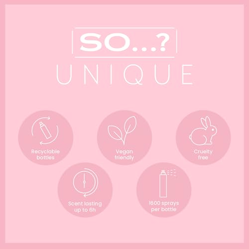 So…? Unique Sweet Pea Body Mist - Perfect Gifts For Women - Vanilla Perfume With Floral, Fruity Notes And Musk - Ideal Perfume For Women - 5.1 oz