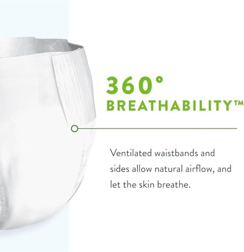 Prevail Per-Fit 360 Incontinence Briefs, Maximum Plus Absorbency, Size Three, 60 Count