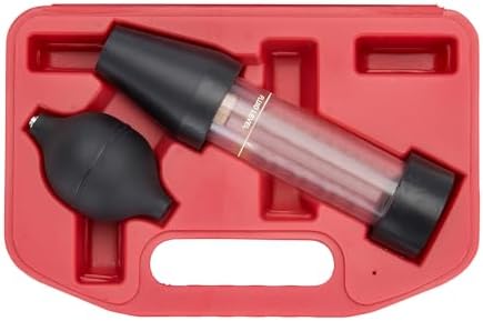 OEMTOOLS 27145 Combustion Leak Detector, Plastic and Rubber Tester for Engine Block Leaks, Automotive Blown Head Gasket Test