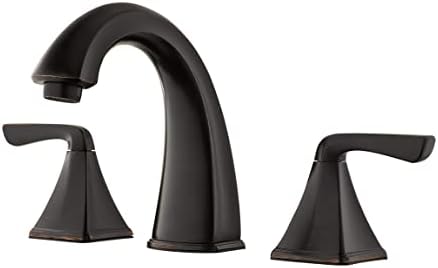 Pfister Selia Bathroom Sink Faucet, 8-Inch Widespread, 2-Handle, 3-Hole, Tuscan Bronze Finish, LF049SLYY