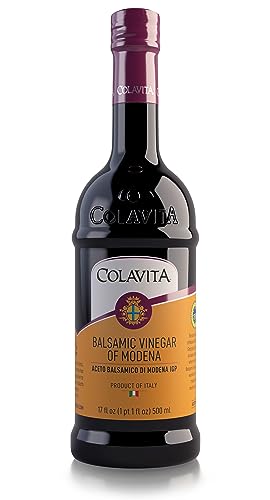 Colavita White Balsamic Vinegar, 17 Fl Oz (Pack of 6)