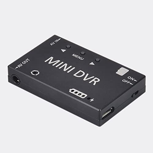 Mini FPV DVR Digital Video Recorder, 720P HD, NTSC/PAL, 32GB TF-Card Support, Built-in Battery, 3.5mm AV Interface