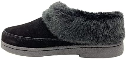 Clarks Womens Faux Fur Lined Clog Slippers Warm Cozy Indoor Outdoor Plush Slipper for Women