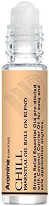 Peppermint Essential Oil Roll On, Pre-Diluted 10ml (Pack of 2). Premium Quality, Therapeutic Grade Topical Ready Aromatherapy Oil