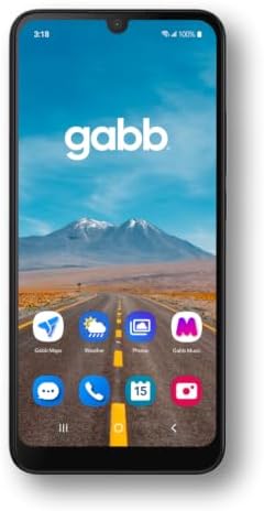 Gabb Phone 4 - Kids Phone, GPS Tracker, No Internet, Black | Phone for kids ages 8-12, parental controls, no social media, no internet browser