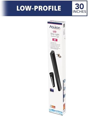 Aqueon LED Fish Tank Aquarium Strip Light Fixture, 24 Inch