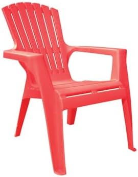 Adams Patio Furniture 8460-26-3731 Cherry Red Kids Chair (Pack of 1)