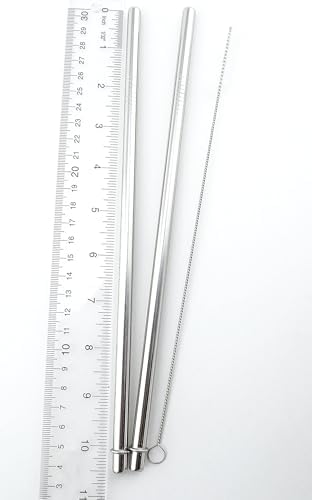 4 Pack Cocostraw for Contigo Shake and Go 20 oz Auto Close Tumbler PerfectFIT 18/8 Stainless Steel Drinking Straws With Cleaning Brush