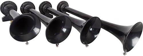 HornBlasters Shocker XL Train Horns Only - US Made Horns - 147.7 Actual dB
