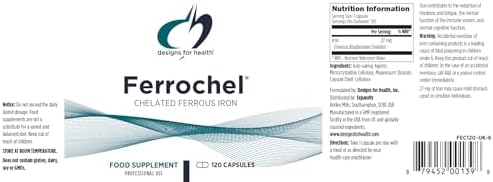 Designs for Health Iron – Vital for Energy Production, Immune & Brain Health