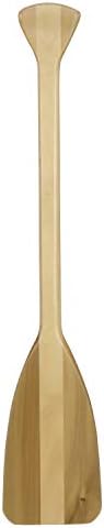Attwood Wooden Canoe Paddle, Ergonomic Grip, Premium Wood Construction, Protective Finish