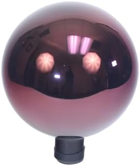 Echo Valley 8100 10-Inch Glass Gazing Globe, Mirror Finish, Blue
