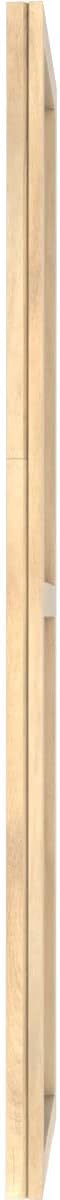 14"W x 58"H Americraft Four Board Exterior Real Wood Two Equal Panel Framed Board-n-Batten Shutters (Per Pair), Unfinished