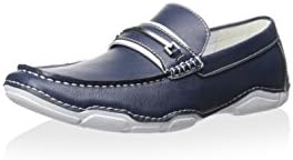 Kenneth Cole Reaction Men's Vic-Tour-Y Casual Slip-On, Blue, 8.5 M US