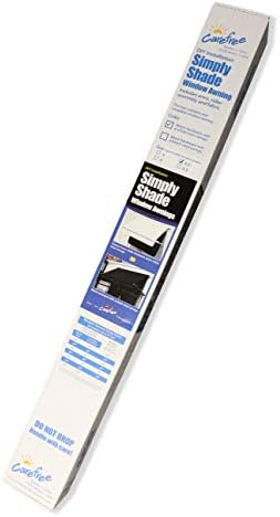 CAREFREE WG0604E4EB Simply Shade RV Window Awning-Black Vinyl-6' (72")