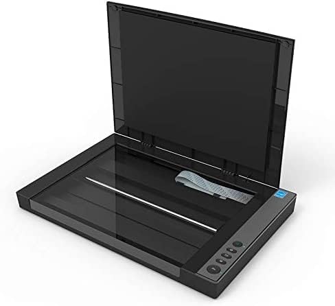 VIISAN 3120 A3 Flatbed Scanner, 1200 DPI, CIS Sensor, Scan 11.7" x 16.7" in 8 sec, Frameless, Auto-Scan, Document & Photo & Book Scanner