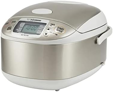 Zojirushi Ns TSC10 5.5 Cup Micom Rice Cooker and Warmer, 1.0l | LCD controls, delay timer