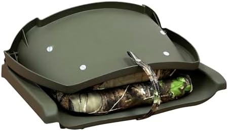 Wise Camo Padded Fold Down Seat, Shadow Grass Blades/Brown Shell