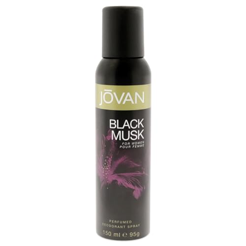 Jovan Deodorant Spray for Women, Musk, 5 Ounce