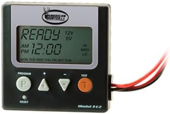American Hunter Digital Spin Kit Durable Metal Easy-Setup Deer Wild Game Hunting Attraction Automatic Feeder & Timer