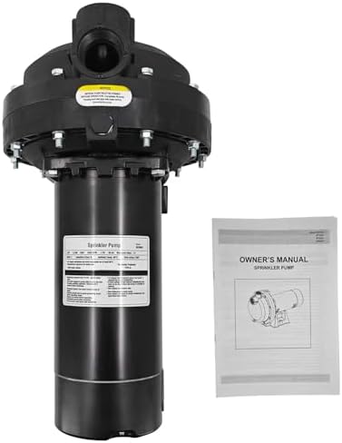 FP5182-08 2HP 230V Self-Priming Sprinkler Pump Replacement for Flotec | Irrigation Sprinkler Pump 12A 50PSI 69GPM Replacement for Flotec Water Pump