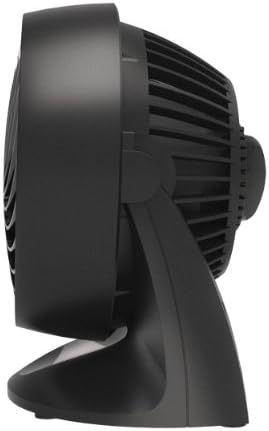 Vornado 133 Personal Air Circulator Fan, Black, 2 Speeds, Adjustable Head | Small Room Air Circulator, Table Fan for Desk, Nightstand