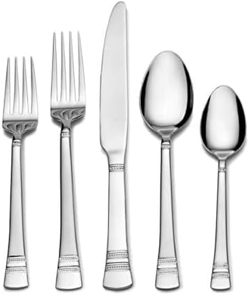 Pfaltzgraff Sapphire Bay 20-Piece Stainless Steel Flatware Set, Service for 4