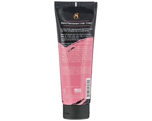 Suavecita Semi-Permanent Hair Color Muse Pink Vegan Cruelty Free