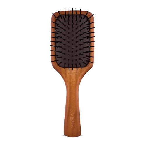 Aveda Wooden Paddle Hair Brush | Detangling, Smoothing Brush | Straightening, Blow Drying | All Hair Types