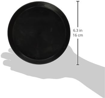 Gro Pro Plant Saucer, 16-Inch, Black