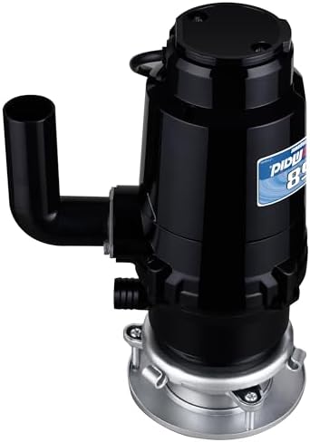 Waste Maid Garbage Disposal, Anti-Jam, Continuous Feed, 1/2 HP Standard | Anti-Jam Stainless Steel Food Waste Grinding System, Quiet Continuous Feed, Easy 3-Bolt Mount, 8-Yr Warranty 10-US-WM-158-3B