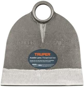 Truper Lane No. 3 Field Hoe Head, 2.1 lb Forged Steel, Heavy-Duty Replacement Hoe Head for Agriculture and Landscaping (Model AL-3/10609)