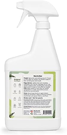 Cedarcide Original Bug Spray | Repel & Kill Fleas, Ticks, Mosquitoes, Mites, Ants & Chiggers | Natural Cedar Oil | Eco-Friendly | Quart