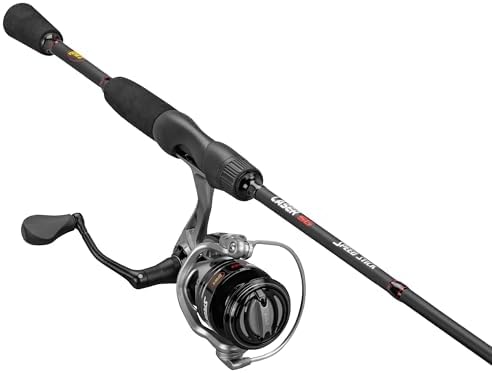 Lew's Laser SG Spinning Reel and Fishing Rod Combo, 6-ft, Size 200 Reel