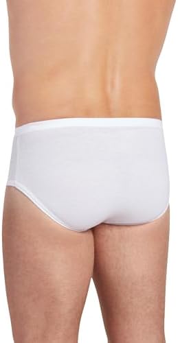Jockey Elance Poco Brief- 6 Pack - 100% Cotton Underwear for Men
