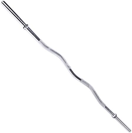 Cap Barbell 47-Inch Standard Solid E-Z Curl Bar