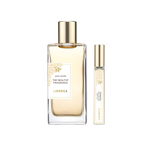 Lavanila Pure Vanilla Perfume for Women, 1.7 Fl Oz | Clean Vanilla Perfume, Long Lasting Women’s Eau de Parfum with Madagascar Vanilla – Natural Fragrance, Women’s Fragrances