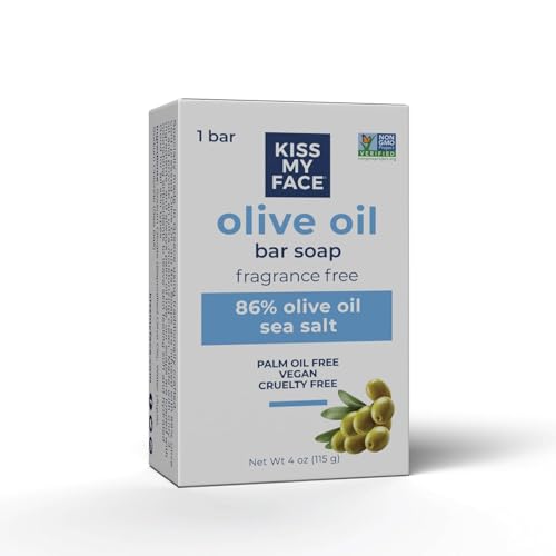 Kiss My Face Soap Bar 3pk Pure Olvo, 4 Ounce