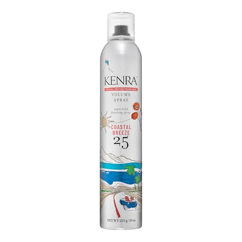 Kenra Professional Volume Spray 25 | Super Hold Finishing & Styling Hairspray | Flake-free & Fast-drying | Wind & Humidity Resistance | All Hair Types