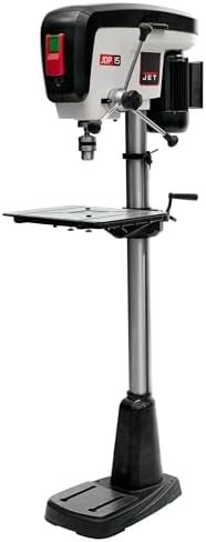 JET 15-Inch Floor Drill Press, 16 Speed, 3/4 HP, 115V 1Ph (Model JDP-15F)