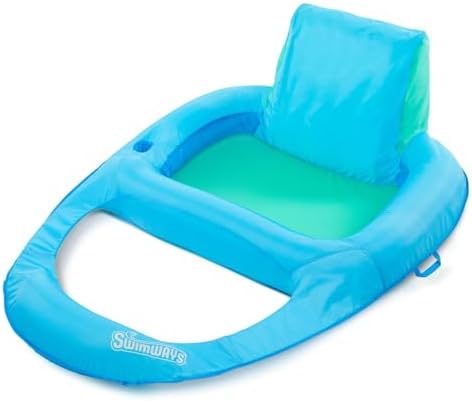SwimWays Spring Float Recliner XL 2 Pack , Blue