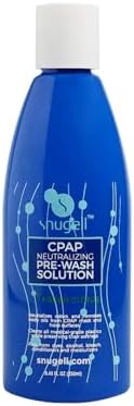 Snugell CPAP Soap Cleaner 8.4oz - Fresh Citrus Scent - Pre-Wash Solution - Mask and Hose Cleaning Soap - Neutralizes Odor and Removes Body Oils from