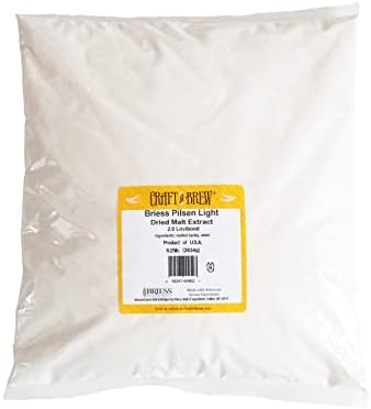 Craft a Brew - Dry Malt Extract for Brew Kit - All Purpose Base Extract - 1 Pound Bavarian Wheat - For Any Beer Style - Effective Fermentation