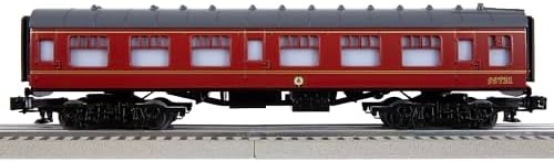 Lionel Hogwarts Add-On Coach Car, O Gauge Model Train Car, Harry Potter Passenger Coach with Interior Illumination