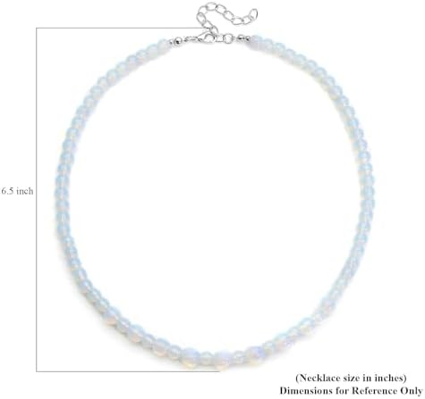 SHOP LC DELIVERING JOY Mix Gemstones Beaded Necklace for Women Jewelry Size 18-20" Birthday Gifts for Women