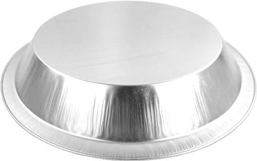 Handi-Foil 9" Smooth-Wall Aluminum Deep Pie Pan Plate Tin -Heavy Duty! (Pack of 100)